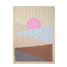JUNA Pleasantly Isla Quilt 130X180 cm Multi |Multi/patterned |180 cm