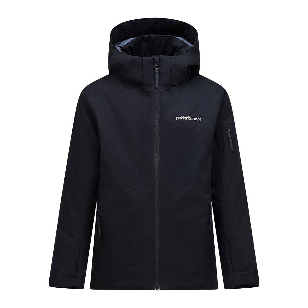 Peak Performance Maroon Insulated Jacket Junior Black strl 130