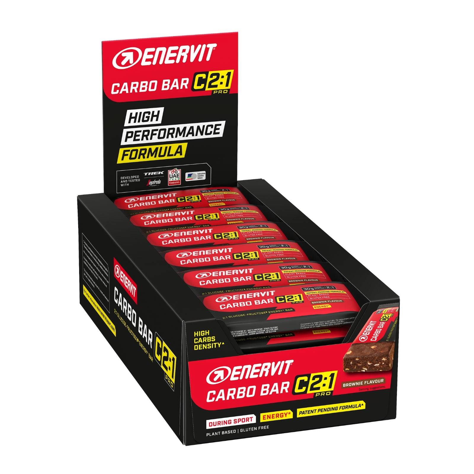 Enervit C2:1 Carbo Bar Brownie 30x45g