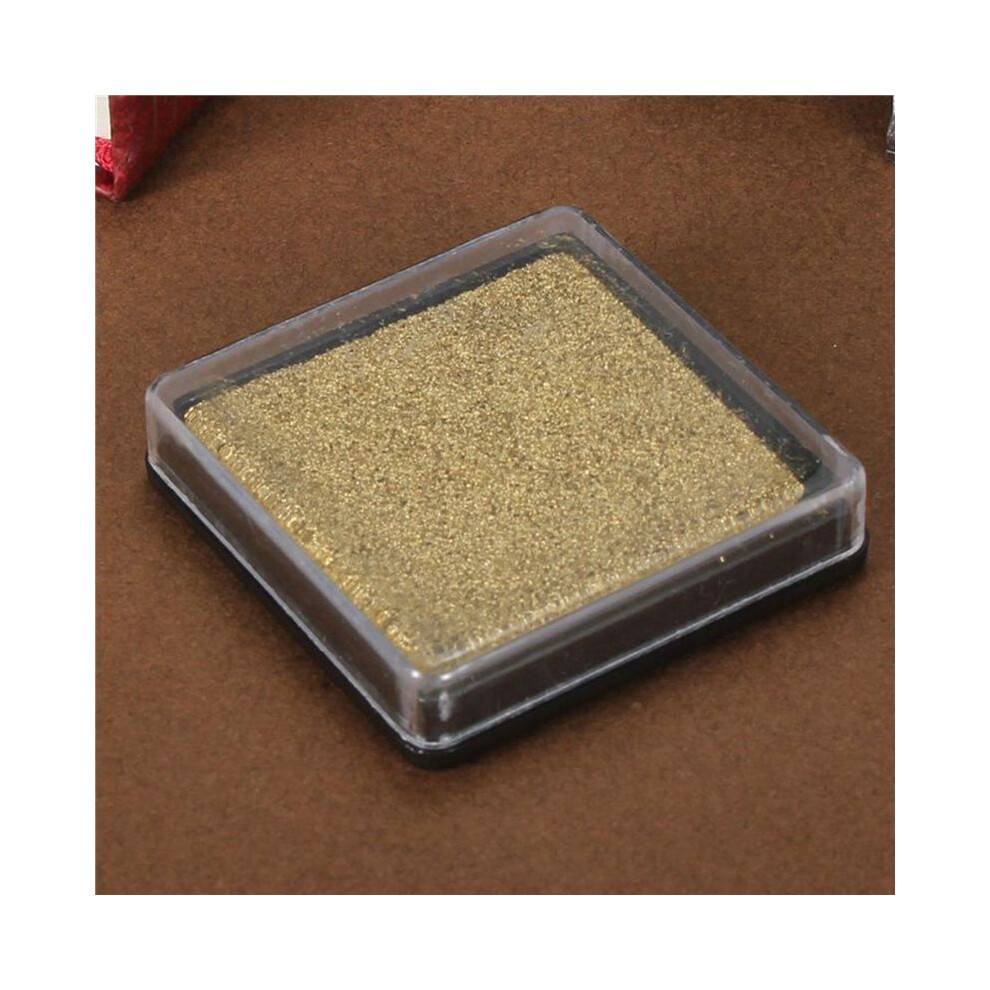 4X Ink Pad Stamp Pad for Wedding Letter Document Gold