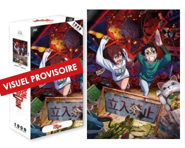 Pussel Dandadan + Poster - 1000 Bitar