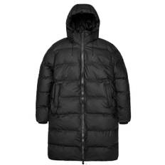 Alta Waterproof Long Puffer Coat - Black