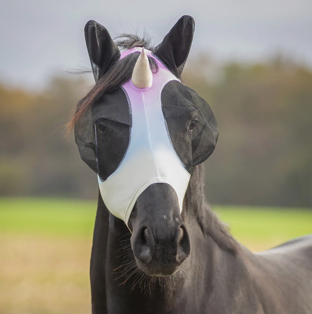 QHP Lycra Unicorn Insektmaske - COB