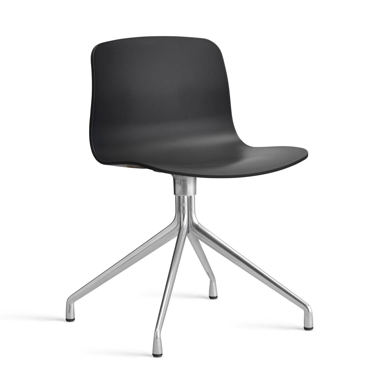 HAY About A Chair - AAC 10 - Poleret Aluminium / Azure Blue