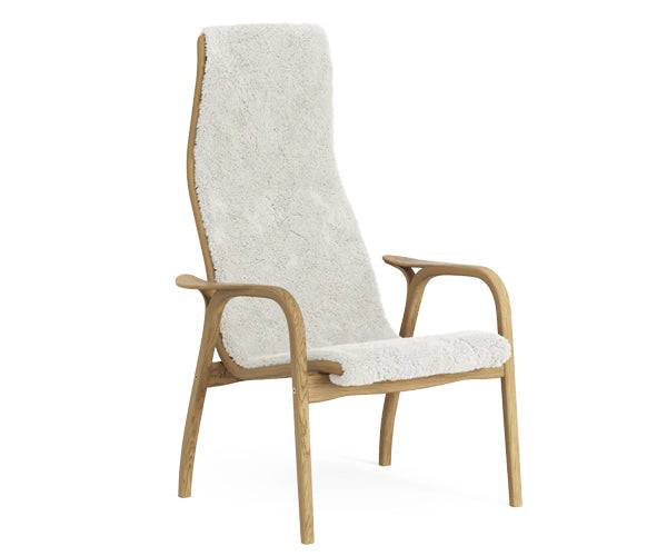 Swedese Lamino - Eg - Fåreskind - 14 Charcoal / Eg natur lak