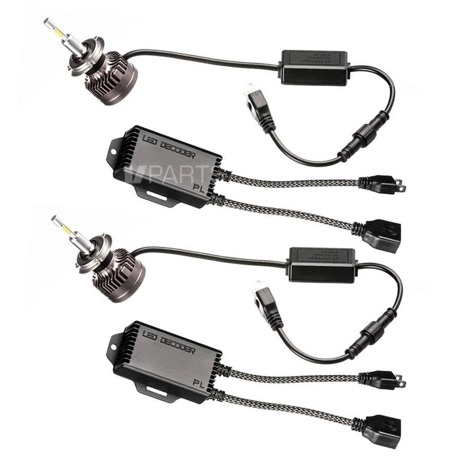 LED helljus konvertering till Volvo C30, C70, S40, V50, H7