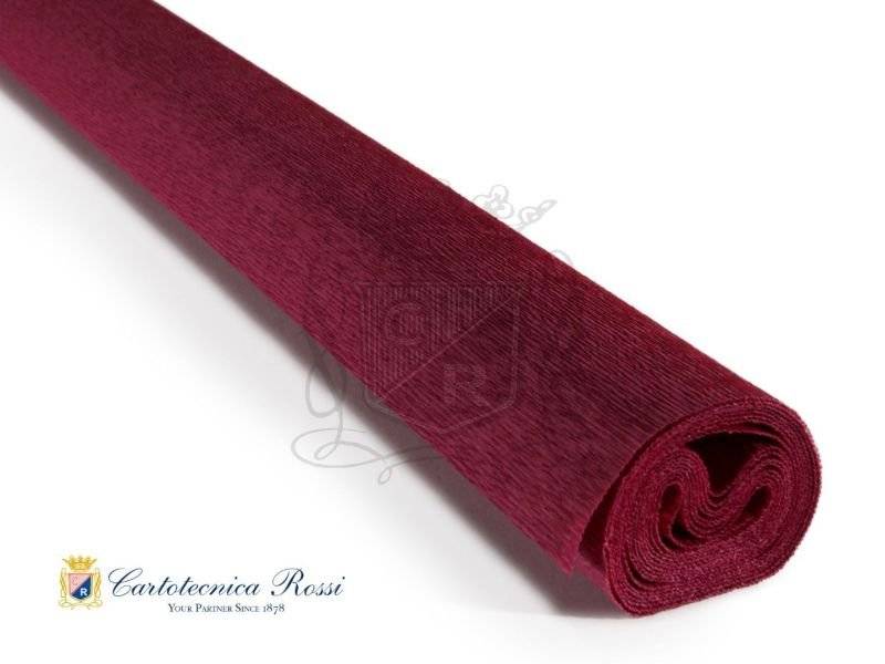Kräppapper 90 - Classic Stretch 362 - Bordeaux Röd