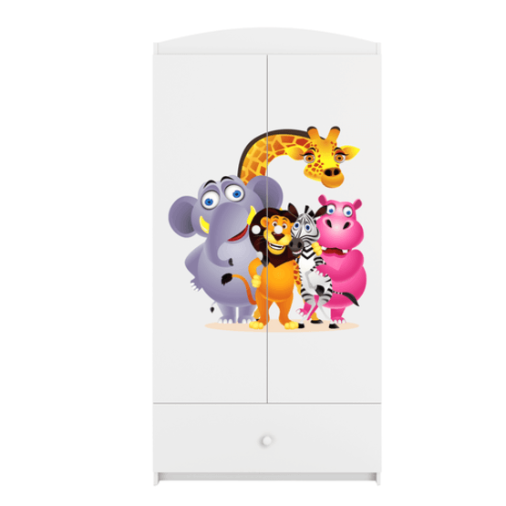 Kocot Kids Garderob Babydreams Vit - Zoo