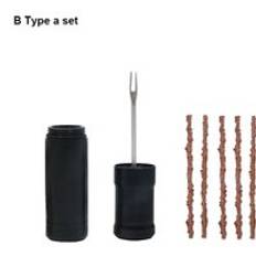 Cykel tubeless däck reparationssats utomhus ridning akut limfri reparation gummi ränder mtb väg cykel däck punktering tätningsmedel - B skriv en uppsättning