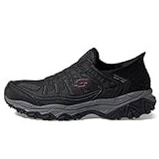 Skechers Afterburn M. Fit Ridgeburn Slip-in Black/Charcoal 8 4E - Extra Wide