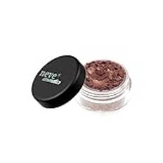 Snow Cosmetics Vegansk ögonskugga pulver fritt 100% mineral ingefära rosa brun från reflektioner koppar vegan 2 gr