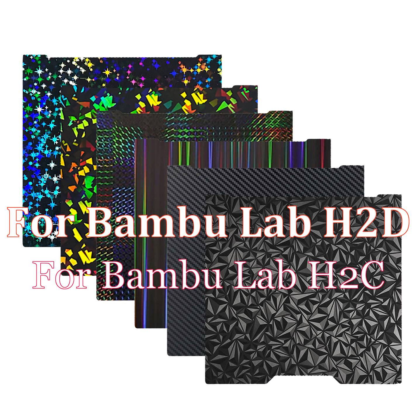 For Bambu Lab H2d H2S H2C Double Sided Bambulab Smooth Build Plate Hiqh Quality For Bambu Lab H2D Accessories Spare Parts