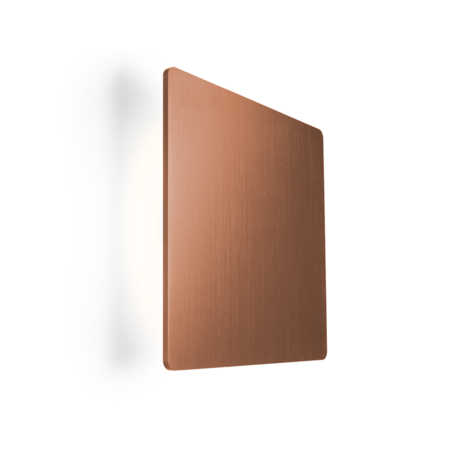 Miles LED væglampe Wever & Ducré - Kobber / Model 3.0 Carré / 2700K/warm hvid CRI90