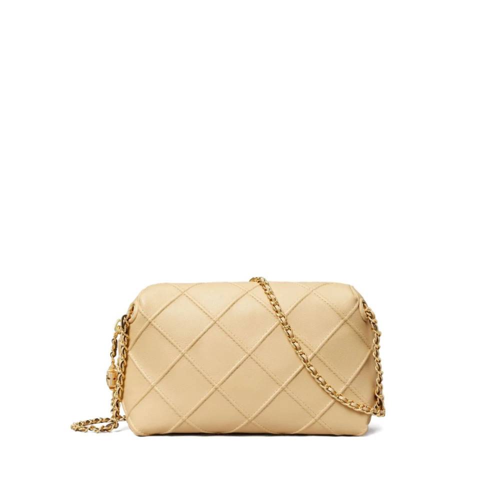 Tory Burch - Mini Kira Diamond Quilt Top-Handle Crossbody Väskor - Dam - ONE Size - Läder