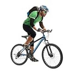 Tyvotrend Mountainbike, 26 tums cykel med 21 växlar, skivbromsar, höjdjusterbar sits 3,94 tum, vuxna MTB-cyklar för pojkar flickor kvinnor och män (blå)