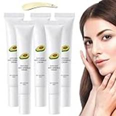 Eye Cream Avocado, 2025 New Instant Firm Eye Cream For Eye Bags, Eye Cream For Dark Circles,För ögonpåsar, Dark Circles, Anti Aging Fine Lines,5PCS