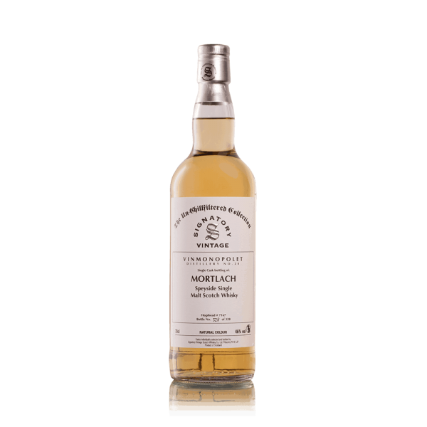 DISTILLERY NO. 20. MORTLACH. SIGNATORY 1997