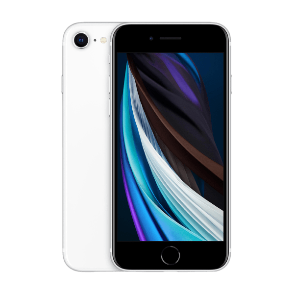 iPhone SE 2020 128 GB / Bra skick / Vit