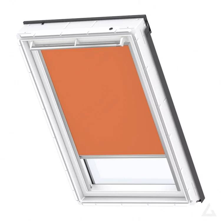 Velux mørklægningsgardin elek. DML UK08 4564 134x140cm orange, elektrisk