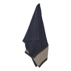 Impression Pläd från Södahl - Navy blue färg - 100% Bomull