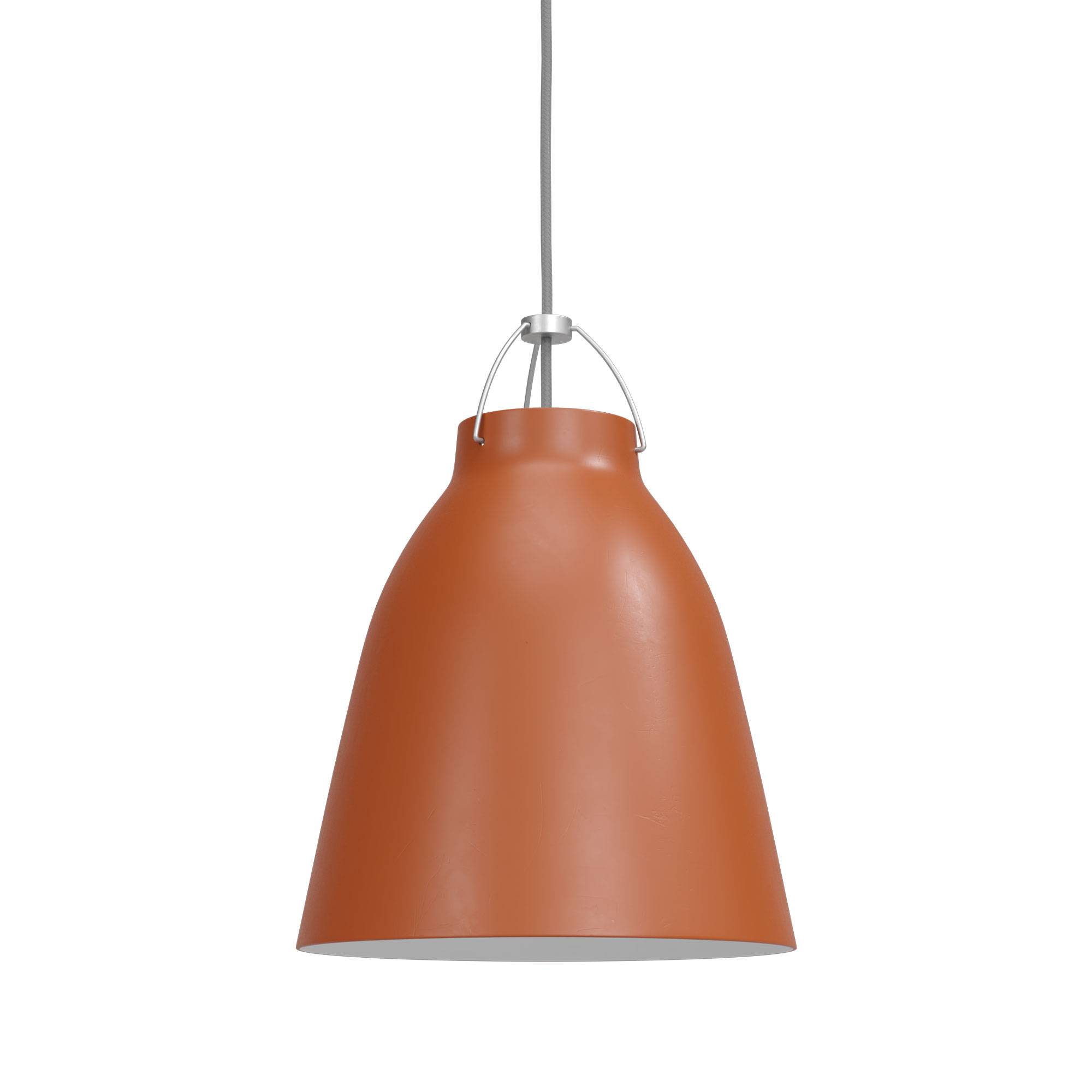 Caravaggio Matt P2, Ø258 mm Rusty Red.