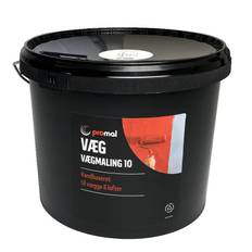Promal, Væg & loftmaling, Glans 10