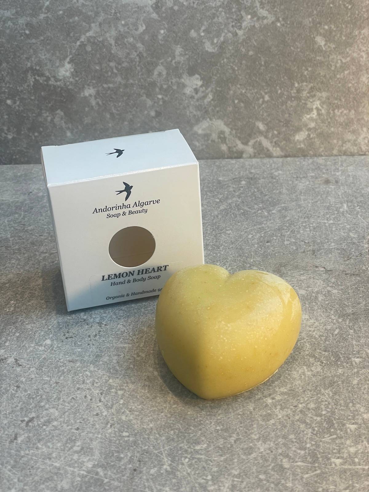 Citron hjärta - Hand & Kroppstvål - 95 g