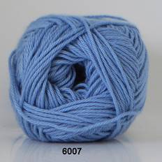 Cotton nr. 8 6007 Blå - Bomuld fra Hjertegarn - 2647