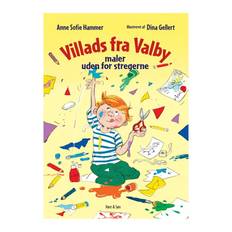 Villads fra Valby maler uden for stregerne - Malebog