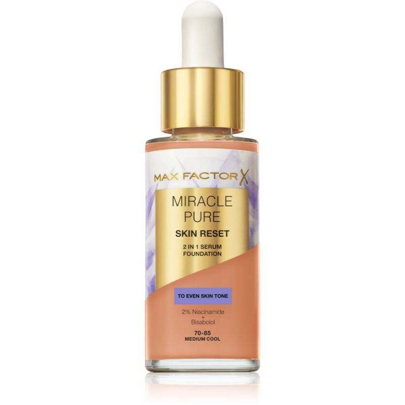 Max Factor Miracle Pure Skin Reset plejende foundation Skygge 70-85 Medium Cool 30 ml - 30 ml