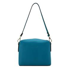 Pourchet Paris, Väska, Dam, ONE Size, Läder, Turkos läder axelväska - green (ONE SIZE)
