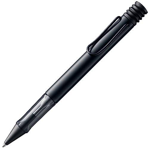 Lamy AL-star svart kulspetspenna – lätt kuli med transparent, ergonomiskt handtag och hölje av aluminium – inkl. stor kapacitet M16 i svart