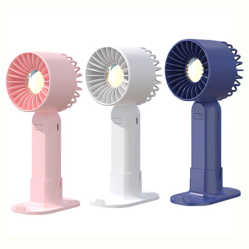 USB Rechargeable Desktop Table Stand Air Cooler Hand Held Electric Fan Mini Small Portable Handheld Mini Fan