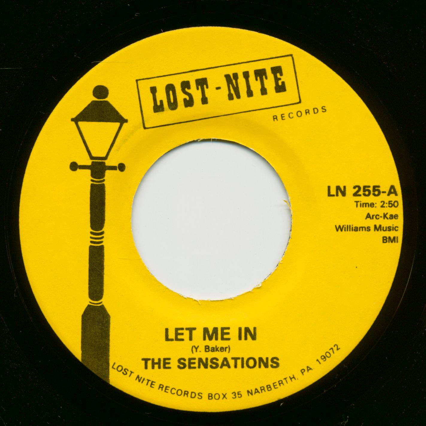 Sensations - Let Me In - Oh Yes I'll Be True (7inch, 45rpm)