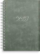 Kalender Senator A6 Twist grön 2026-2027