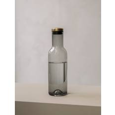 Bottle Carafe, 1 L - Glass Clear | Brass