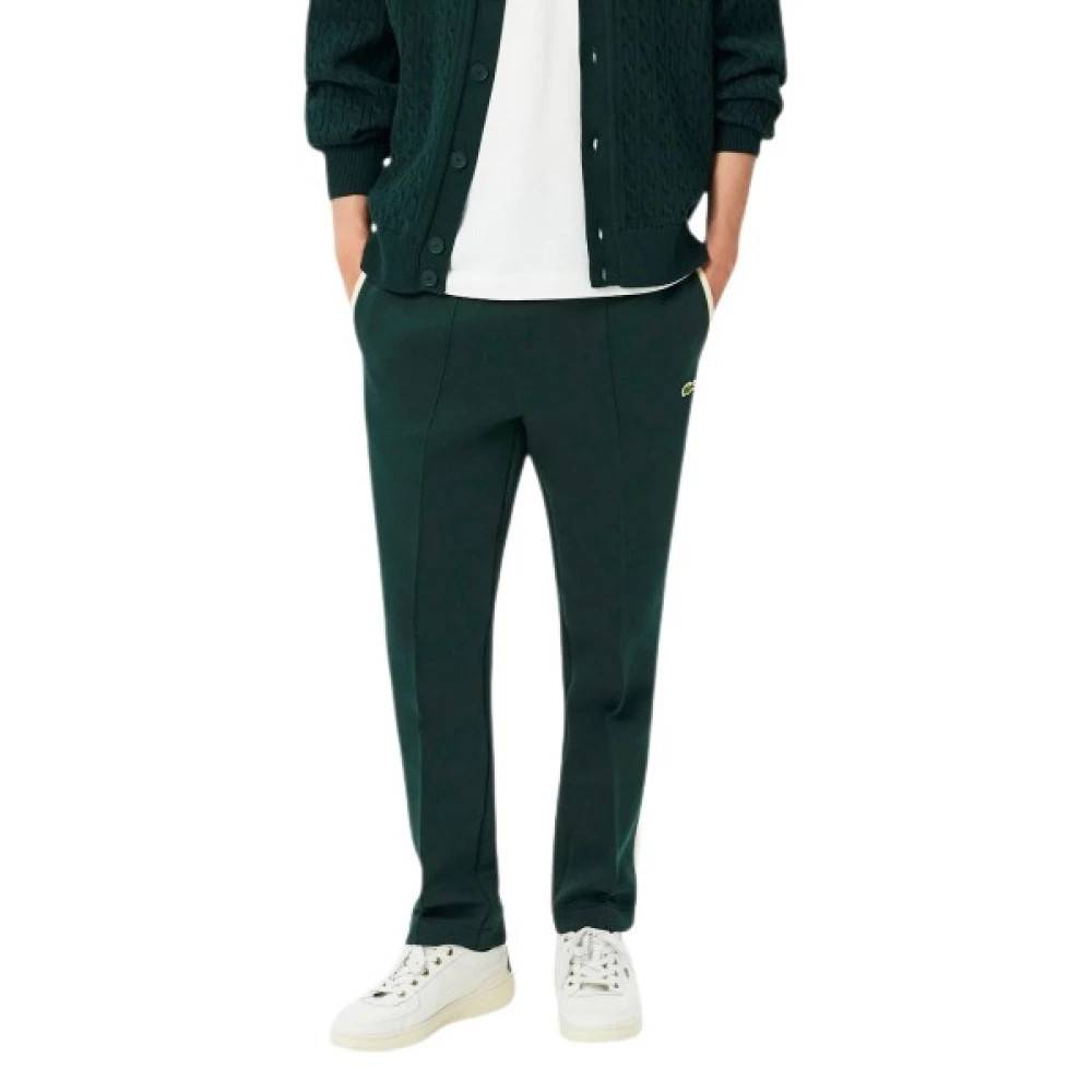 Lacoste Sweatpants Fremstillet i Frankrig - Bukser - Herre - Grøn - M - Bomuld