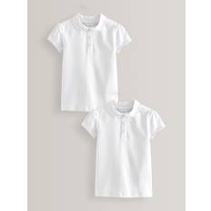 Next 2 Pakke polotrøjer med elastisk bomuldskrave og flæsekrave (3-16år) - 7 år (122cm)