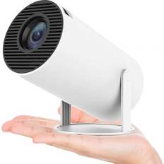 HY300 Pro 4K Smart Miniprojektor – Android 12, WiFi 5G og Bluetooth 5.2, 160ANSI, 180° drejelig, Auto Keystone