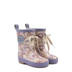 MIKK-LINE Printed Wellies W Lace |Lila |19