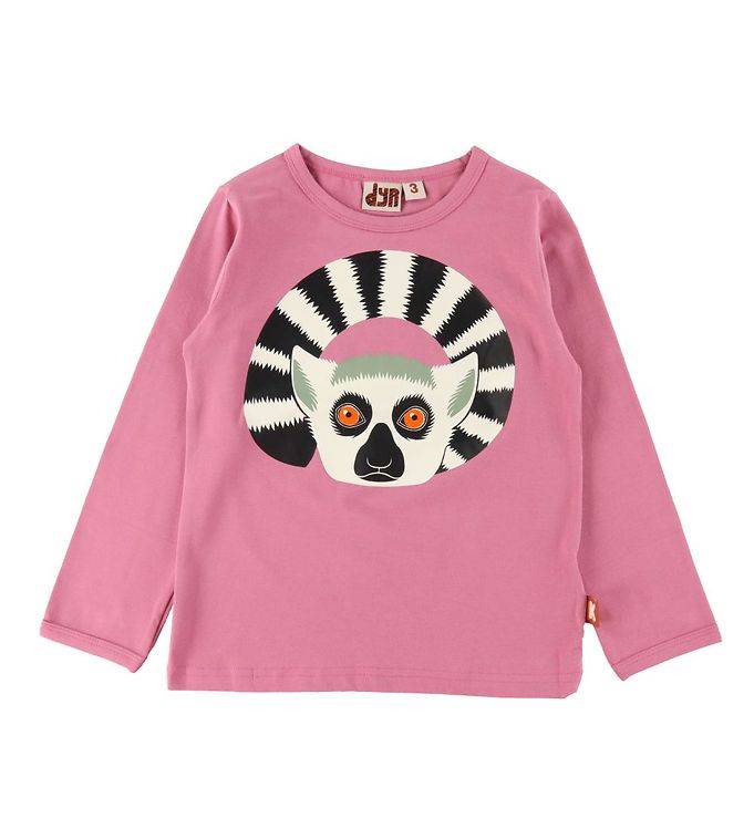 DYR Tröja - Roar - Old Rose m. Lemur - DYR - 2 år (92) - Tröja