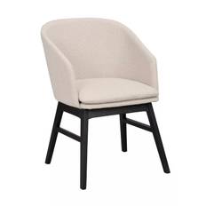 Rowico - Windham Karmstol Beige (Svart)