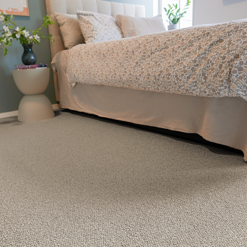 Heltäckningsmatta Astrid Gråbeige Fibertrone