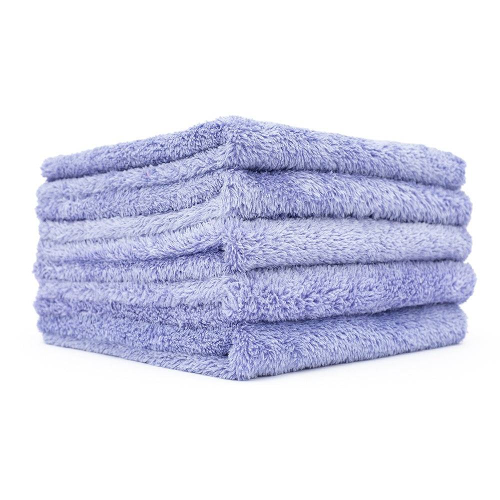 Eagle Edgeless 350GSM Mikrofasertuch - Violett / 41x41cm / 5 Stück