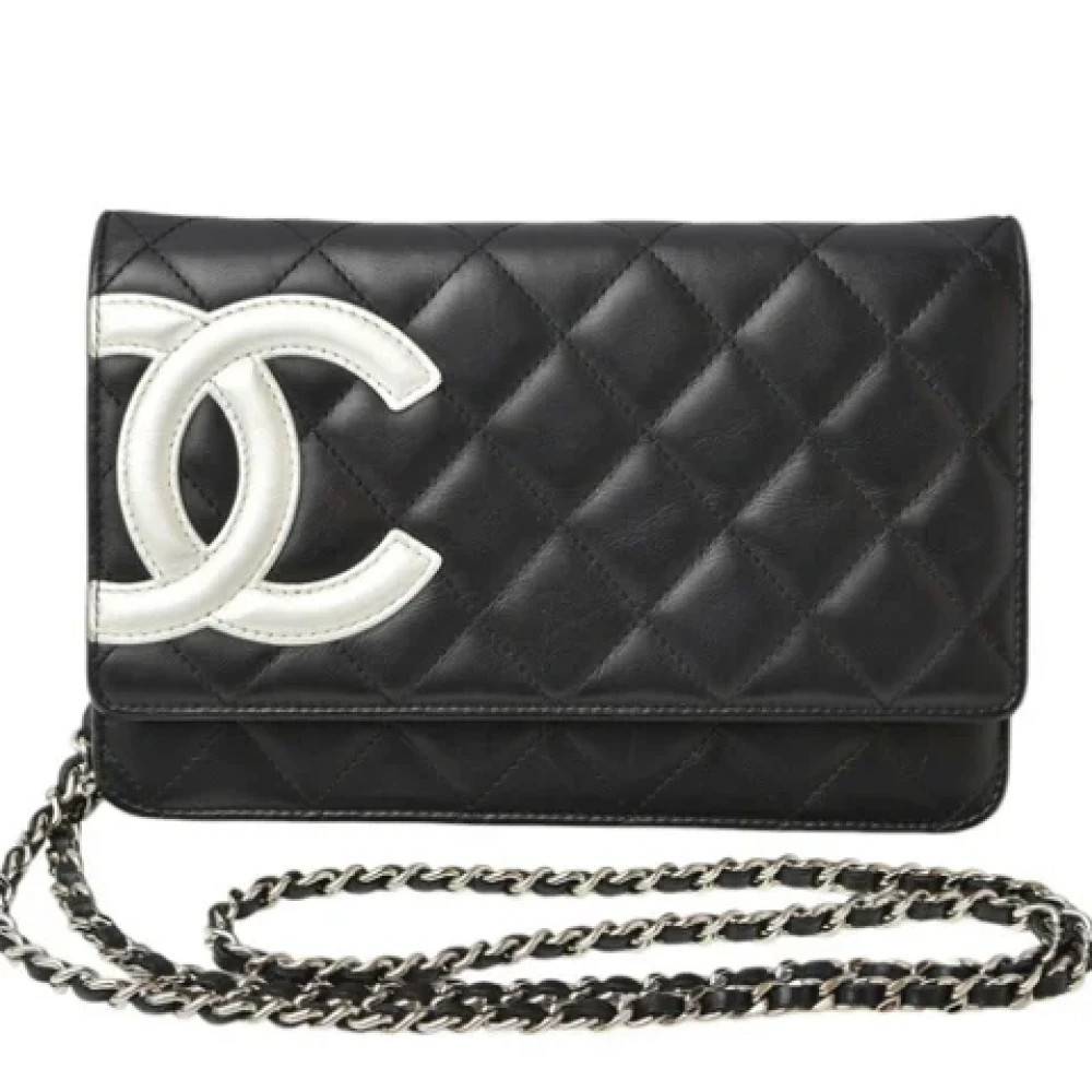 Chanel Vintage Pre-owned Laeder chanel-tasker - Vintage - Dame - Sort - ONE SIZE -