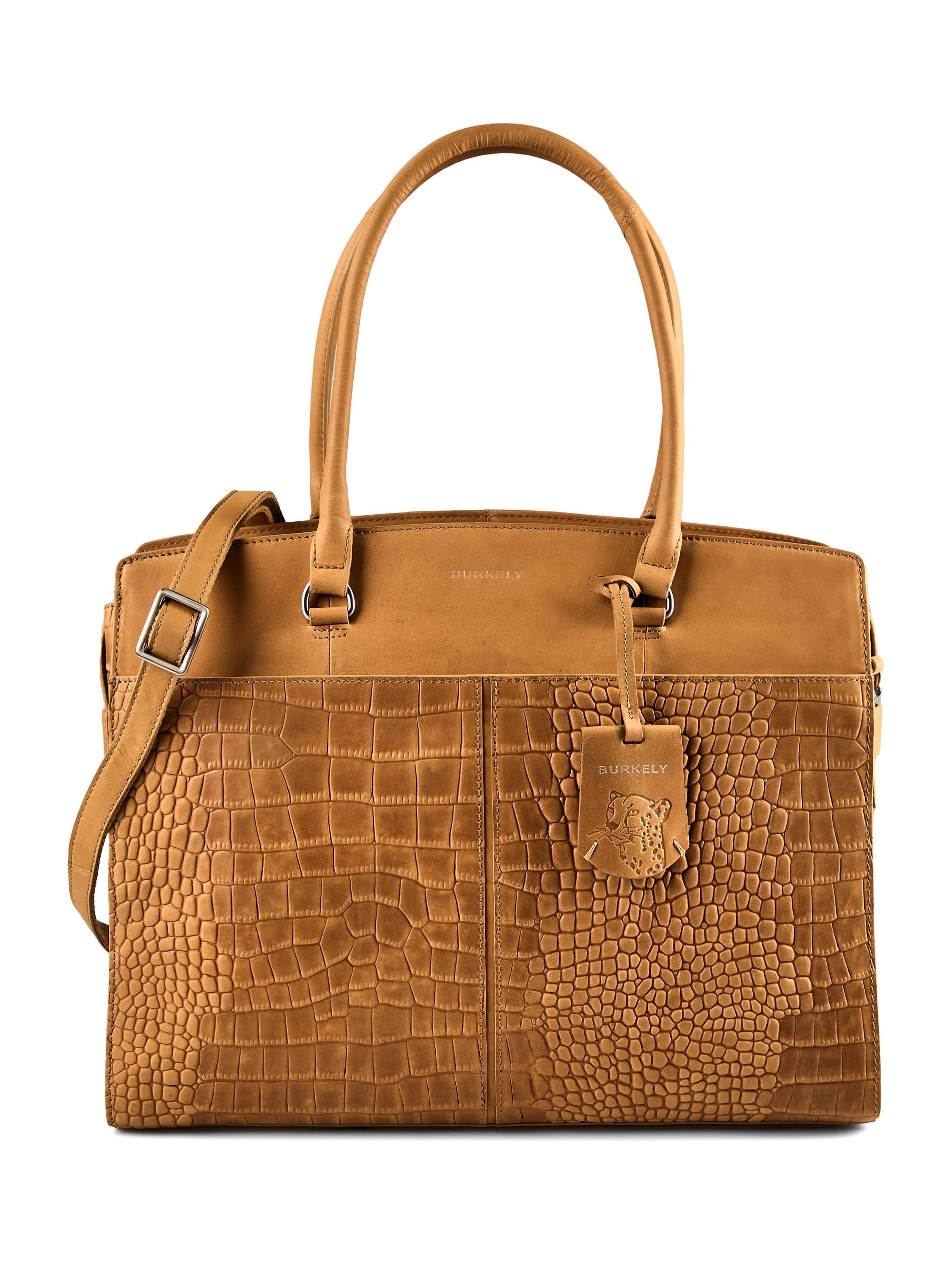 Burkely Cool Colbie Dokumenttaske Læder 40 cm Laptoprum  Brun