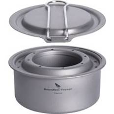 Gränslös resa camping alkohol spis ultralätt titan braskamin utomhus multi-bränsle mini spis ti2011c-13c - Ti2011c