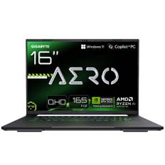 GIGABYTE AERO X16 2WHA3EEC65DP laptop Copilot+ PC AMD Ryzen AI 9 HX 370 40,6 cm (16) WQXGA 32 GB DDR5-SDRAM 2 TB SSD NVIDIA GeForce RTX 5070 Wi-Fi 6E (802.11ax) Windows 11 Pro Hvid