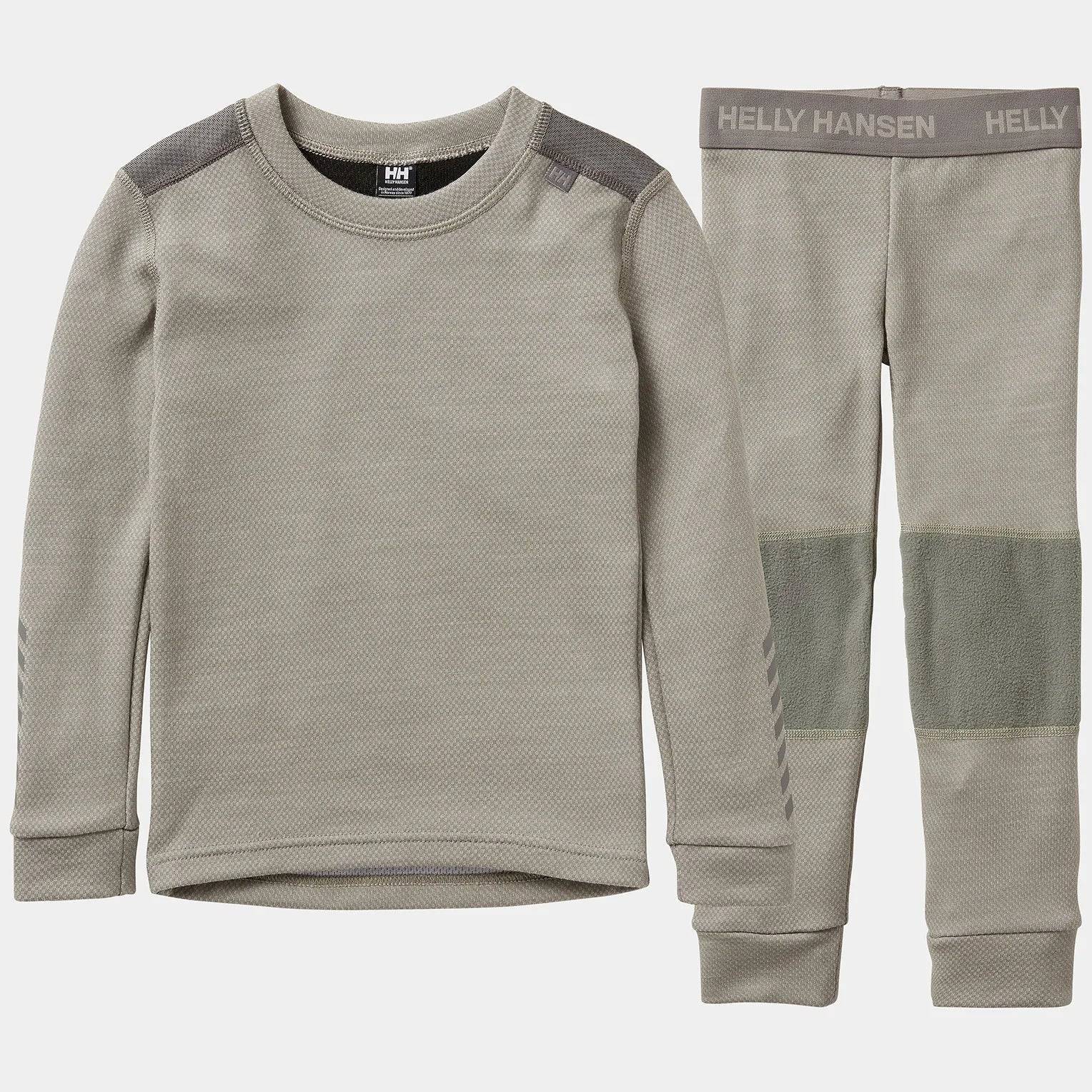 Helly Hansen Kids' LIFA® Merino Wool Base Layer Set Skiundertøj Børn - Terrazzo - Terrazzo / 128 cm / 8 år