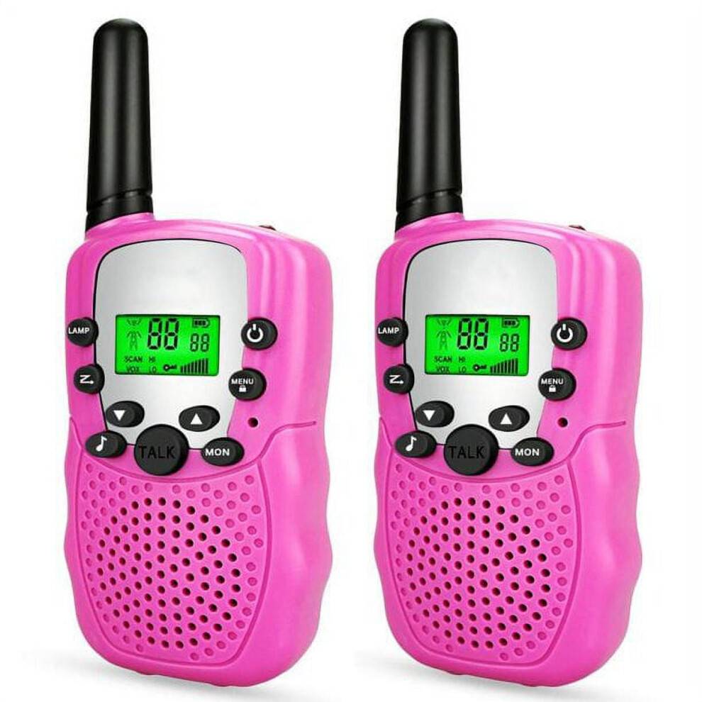 Walkie-talkies til børn med 22 kanaler og lang rækkevidde